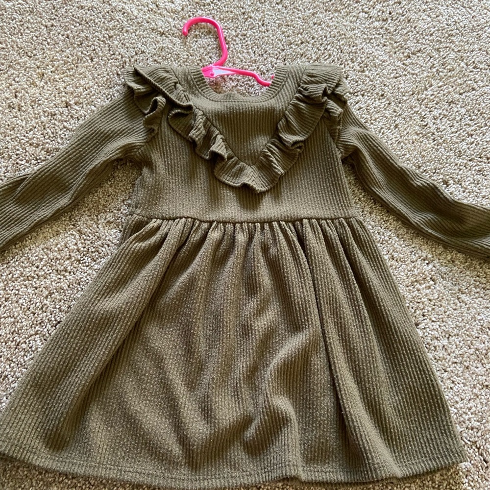 Olive Toddler Dress